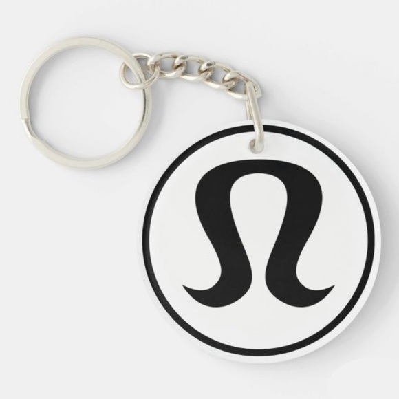 Lululemon Logo-Inspired Resin Keychain – Handmade - Picture 3 of 4